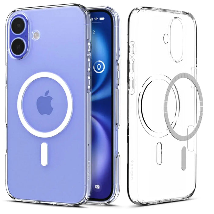 Spigen Liquid Crystal Mag Case with MagSafe for iPhone 16 Plus - Clear - Cell phone cases and covers<<<HurtelXML