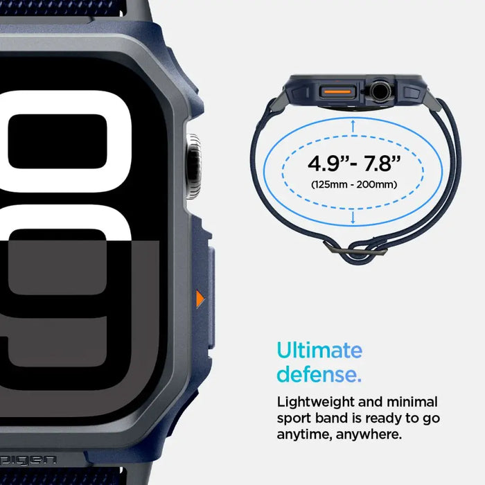 Spigen Lite Fit ’Pro’ Strap for Apple Watch 10 46mm - Navy Blue - Other cell phone equipment<<<HurtelXML