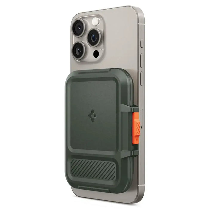 Spigen Lock Fit MagSafe Card Case - Green - Cell phone cases and covers<<<HurtelXML