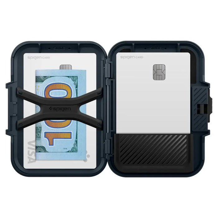 Spigen Lock Fit MagSafe Card Case - Navy Blue - Cell phone cases and covers<<<HurtelXML