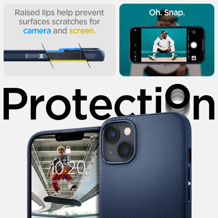 Spigen Mag Armor iPhone 14 Plus Case - Blue - Cell phone cases and covers<<<HurtelXML