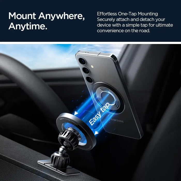 Spigen MFT13 MagSafe Car Holder for Cockpit or Air Vent - Black - Cell phone holders<<<HurtelXML