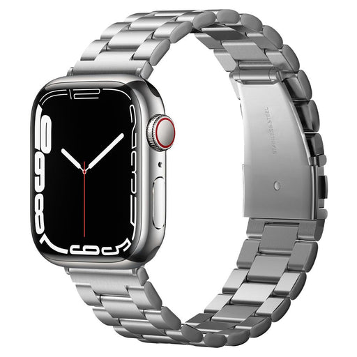 Spigen Modern Fit Band for Apple Watch 4/5/6/7/8/9/SE/Ultra (42/44/45/49 mm) - Silver - Cell phone cases
