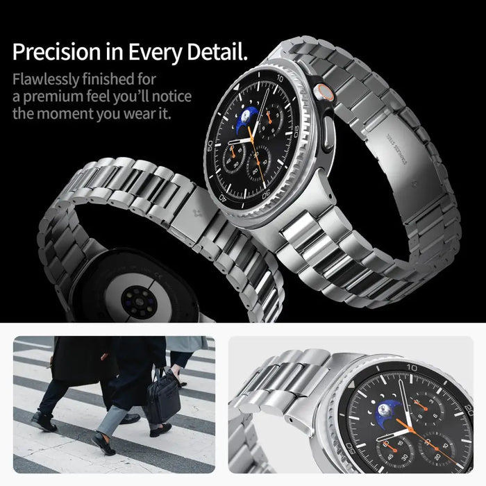 Spigen Modern Fit Band for Samsung Galaxy Watch 40/44/46 mm - Silver - Other cell phone equipment<<<HurtelXML
