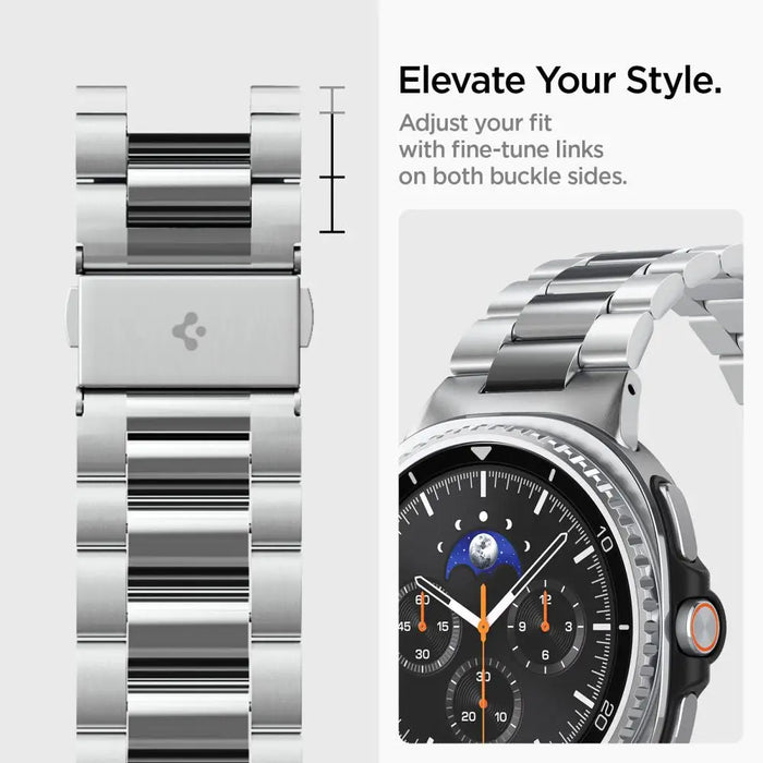 Spigen Modern Fit Band for Samsung Galaxy Watch 40/44/46 mm - Silver - Other cell phone equipment<<<HurtelXML