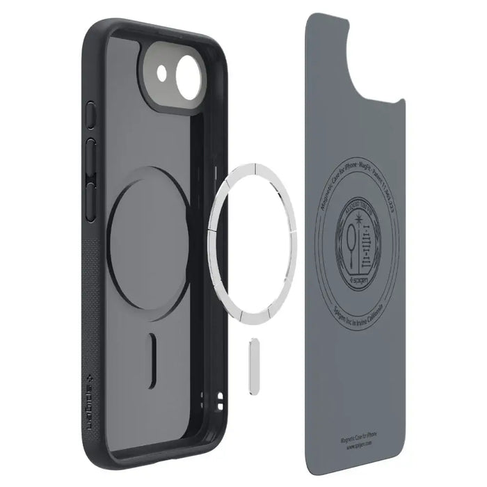 Spigen Nano Pop MagSafe iPhone 16e Case - Matte Black - Cell phone cases and covers<<<HurtelXML