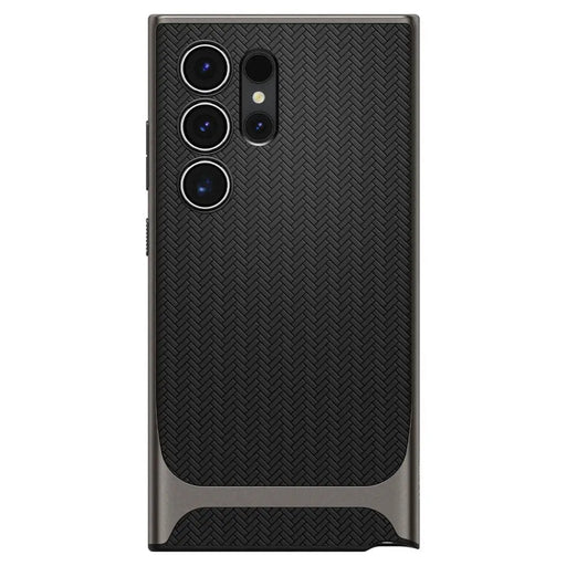 Spigen Neo Hybrid Case for Samsung Galaxy S24 Ultra - Metallic Gray - Cell phone cases and covers<<<HurtelXML