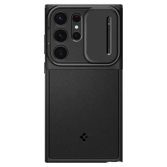 Spigen Optik Armor Case for Samsung Galaxy S23 Ultra - Black - Cell phone cases and covers<<<HurtelXML