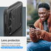 Spigen Optik Armor Case for Samsung Galaxy S24 - Black - Cell phone cases and covers<<<HurtelXML