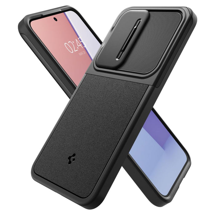 Spigen Optik Armor Case for Samsung Galaxy S24 - Black - Cell phone cases and covers<<<HurtelXML