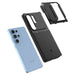 Spigen Optik Armor Case for Samsung Galaxy S25 Ultra - Black - Cell phone cases and covers<<<HurtelXML