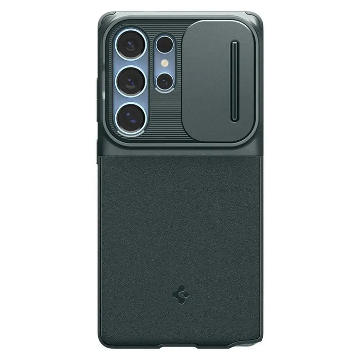 Spigen Optik Armor Case for Samsung Galaxy S25 Ultra - Green - Cell phone cases and covers<<<HurtelXML