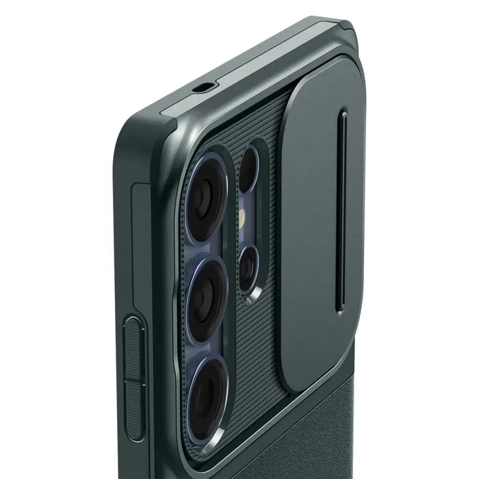 Spigen Optik Armor Case for Samsung Galaxy S25 Ultra - Green - Cell phone cases and covers<<<HurtelXML