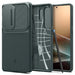 Spigen Optik Armor Case for Samsung Galaxy S25 Ultra - Green - Cell phone cases and covers<<<HurtelXML