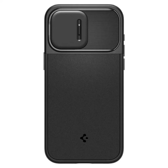 Spigen Optik Armor Mag case with MagSafe for iPhone 15 Pro - black - Cell phone cases and covers<<<HurtelXML
