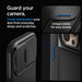 Spigen Optik Armor Mag case with MagSafe for iPhone 16 Pro - black - Cell phone cases and covers<<<HurtelXML