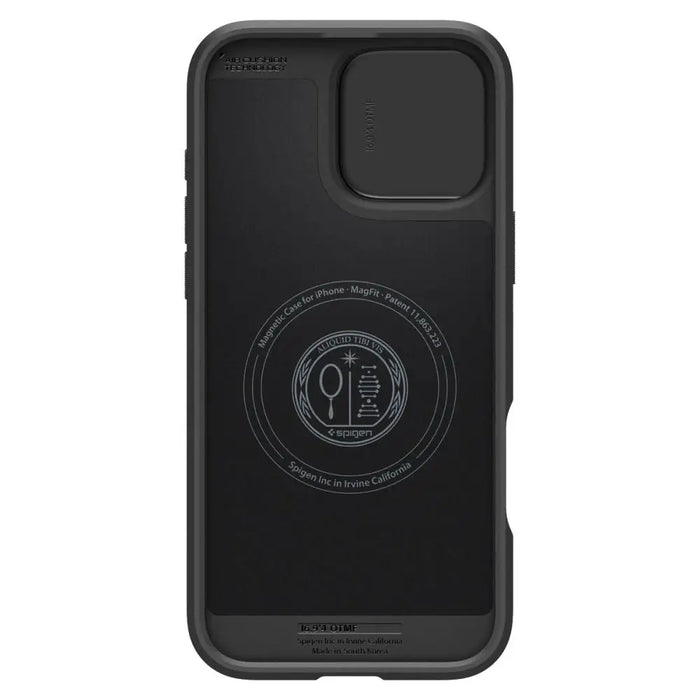 Spigen Optik Armor Mag Case with MagSafe for iPhone 16 Pro Max - Black - Cell phone cases and covers<<<HurtelXML