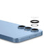 Spigen Optik Pro GLAS.TR EZ FIT 2-pack Camera Cover for Samsung Galaxy S25+ - Black - Cell phone tempered