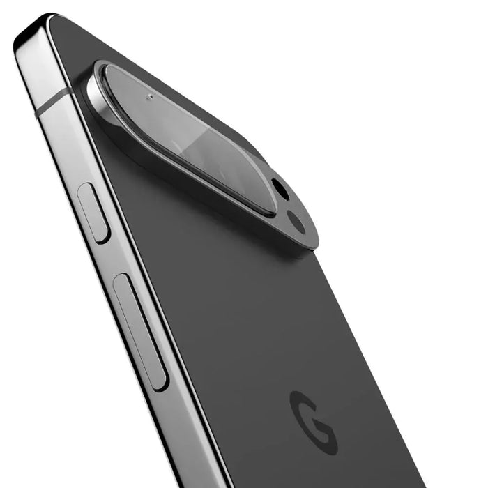 Spigen Optik.tR Ez Fit Tempered Glass Camera Screen Protector for Google Pixel 9 Pro XL (2-Pack) - Cell phone tempered