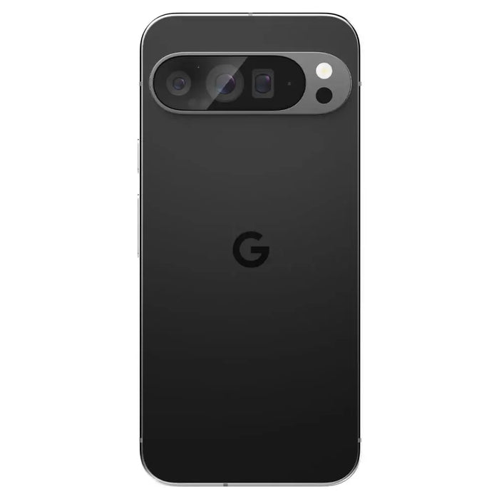 Spigen Optik.tR Ez Fit Tempered Glass Camera Screen Protector for Google Pixel 9 Pro (2-Pack) - Cell phone tempered