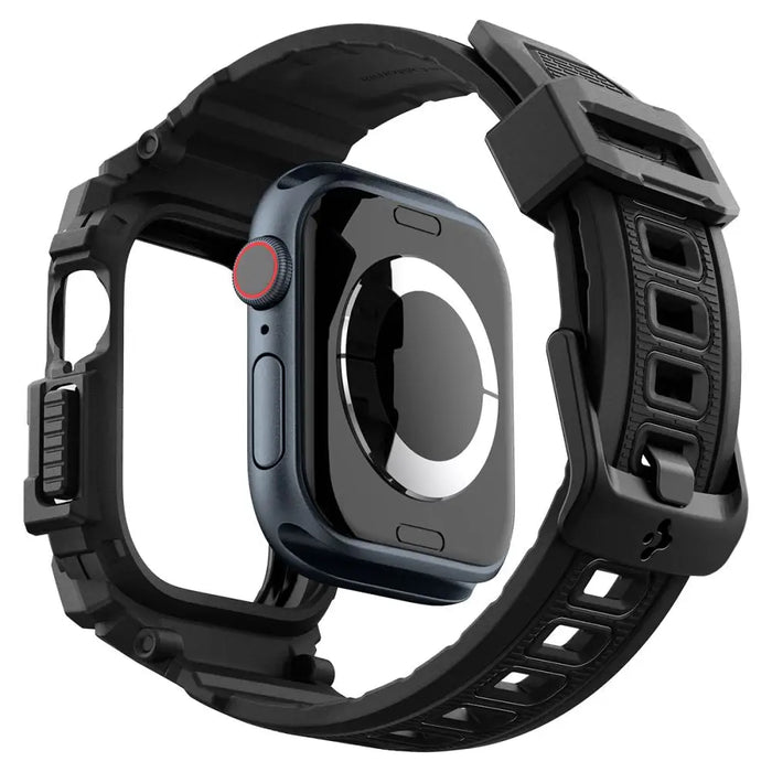 Spigen Rugged Armor Case for Apple Watch 10 46mm - Black - Cell phone cases and covers<<<HurtelXML