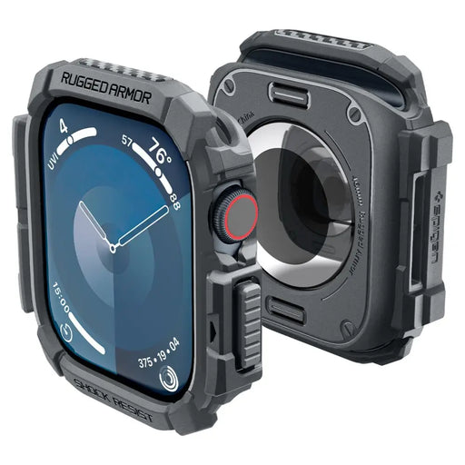 Spigen Rugged Armor Case for Apple Watch 10 46mm - Gray - Cell phone cases and covers<<<HurtelXML