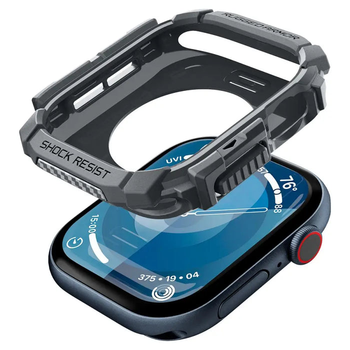 Spigen Rugged Armor Case for Apple Watch 10 46mm - Gray - Cell phone cases and covers<<<HurtelXML