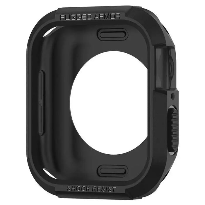 Spigen Rugged Armor Case for Apple Watch 4 / 5 / 6 / 7 / 8 / SE (44/45 mm) - Black - Cell phone cases