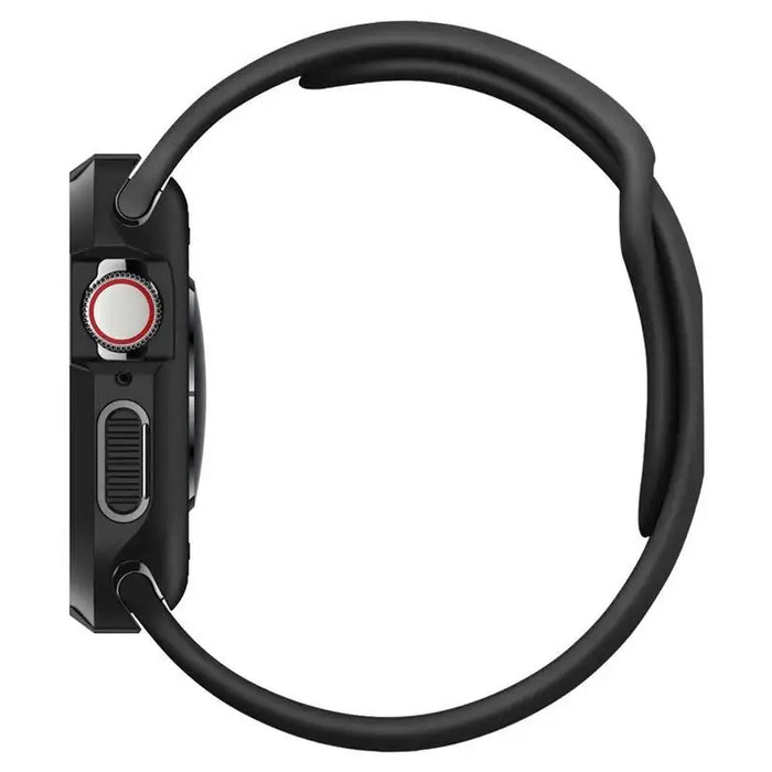 Spigen Rugged Armor Case for Apple Watch 4 / 5 / 6 / 7 / 8 / SE (44/45 mm) - Black - Cell phone cases