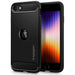 Spigen Rugged Armor Case for iPhone SE 2020 / 2022 - Black - Cell phone cases and covers<<<HurtelXML