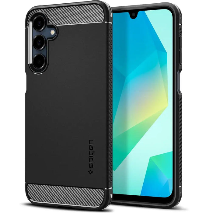 Spigen Rugged Armor Case for Samsung Galaxy A16 4G / 5G - Black - Cell phone cases and covers<<<HurtelXML