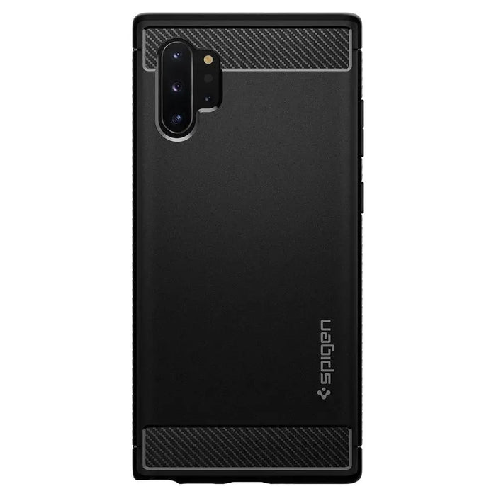 Spigen Rugged Armor Case for Samsung Galaxy Note 10+ - Matte Black - Cell phone cases and covers<<<HurtelXML