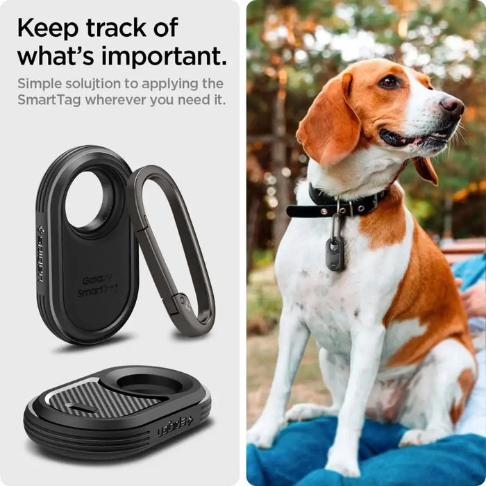 Spigen Rugged Armor Case for Samsung Galaxy SmartTag 2 - Matte Black - Other cell phone equipment<<<HurtelXML