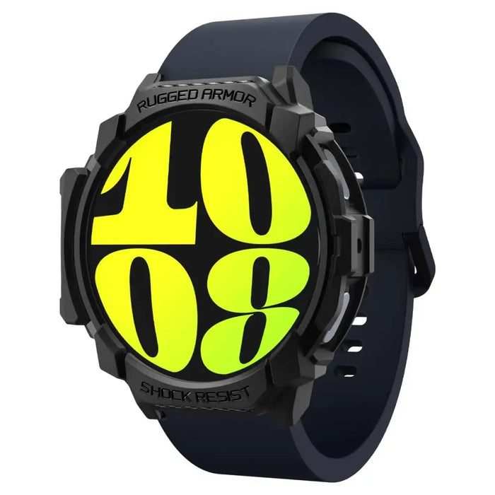 Spigen Rugged Armor Case for Samsung Galaxy Watch 7 (44mm) - Matte Black - Cell phone cases and covers<<<HurtelXML