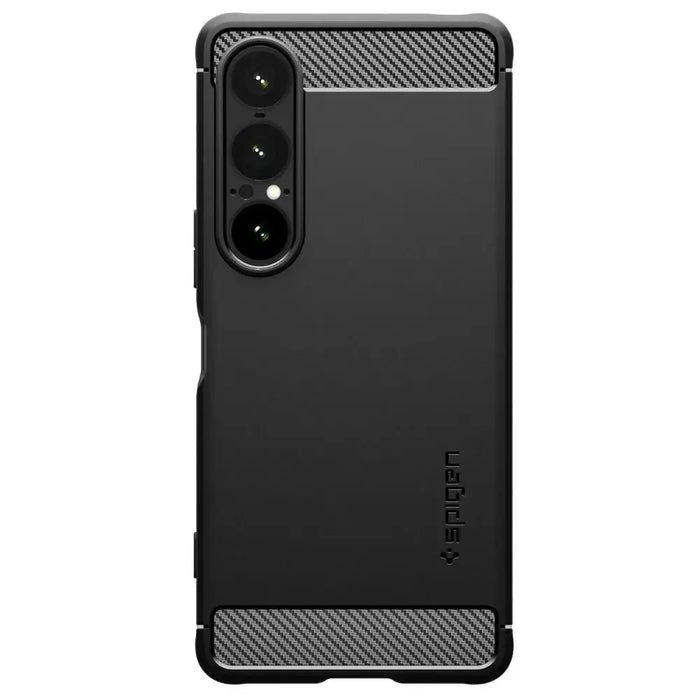 Spigen Rugged Armor Case for Sony Xperia 1 VII - Matte Black - Cell phone cases and covers<<<HurtelXML