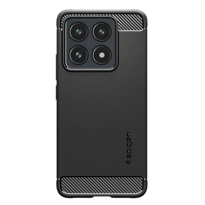 Spigen Rugged Armor case for Xiaomi 14T Pro - matte black - Cell phone cases and covers<<<HurtelXML