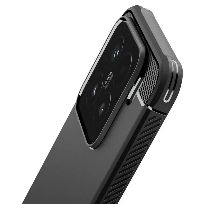 Spigen Rugged Armor case for Xiaomi 15 - matte black - Cell phone cases and covers<<<HurtelXML