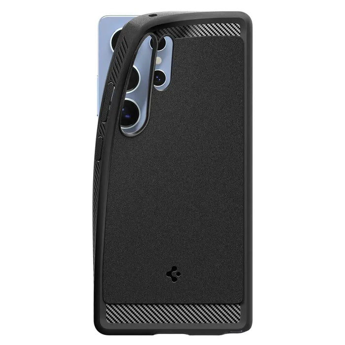 Spigen Rugged Armor Mag Case for Samsung Galaxy S25 Ultra - Black - Cell phone cases and covers<<<HurtelXML