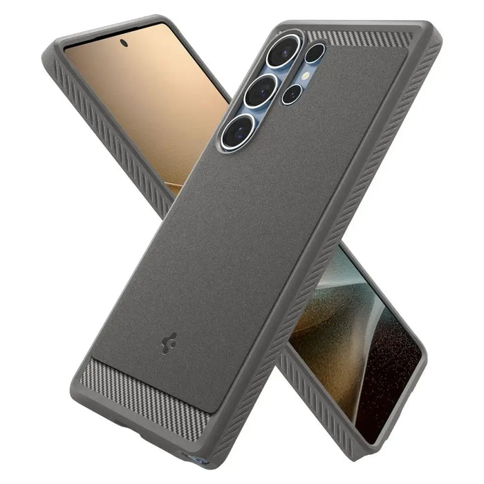 Spigen Rugged Armor Mag MagSafe Case for Samsung Galaxy S25 - Gray - Cell phone cases and covers<<<HurtelXML