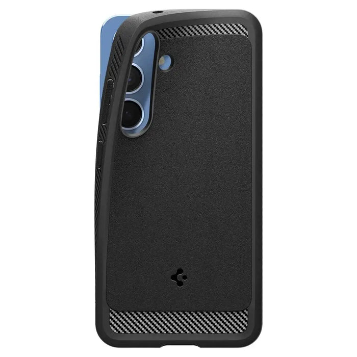Spigen Rugged Armor Mag MagSafe Case for Samsung Galaxy S25 - Matte Black - Cell phone cases and covers<<<HurtelXML