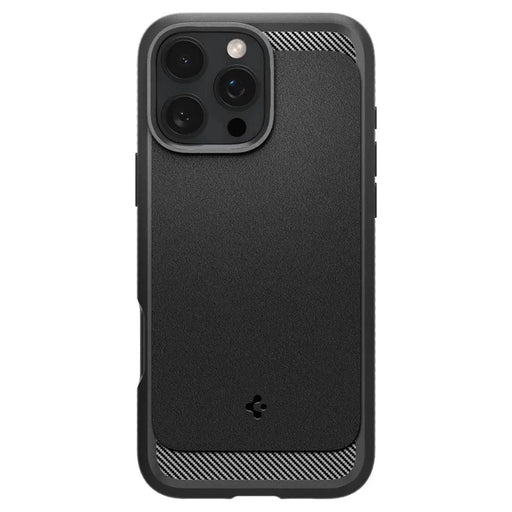 Spigen Rugged Armor MagSafe Case for iPhone 16 Pro Max - Black - Cell phone cases and covers<<<HurtelXML