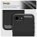 Spigen Rugged Armor MagSafe case for iPhone 16e - black - Cell phone cases and covers<<<HurtelXML