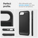 Spigen Rugged Armor MagSafe case for iPhone 16e - black - Cell phone cases and covers<<<HurtelXML