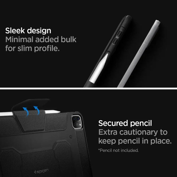 Spigen Rugged Armor Pro Case for iPad Pro 11’’ 2020 / 2021 / 2022 - Black - Cell phone cases and covers<<<HurtelXML