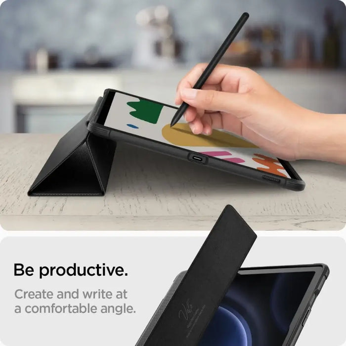 Spigen Rugged Armor Pro Case for Samsung Galaxy Tab S9 FE+ 12.4’’ X610 / X616B - Black - Cell phone cases
