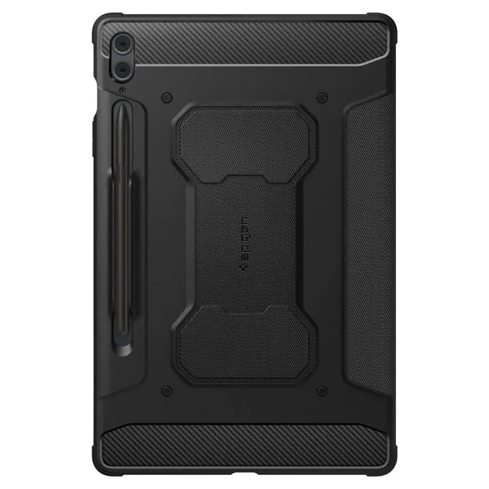 Spigen Rugged Armor Pro Case for Samsung Galaxy Tab S9 FE+ 12.4’’ X610 / X616B - Black - Cell phone cases