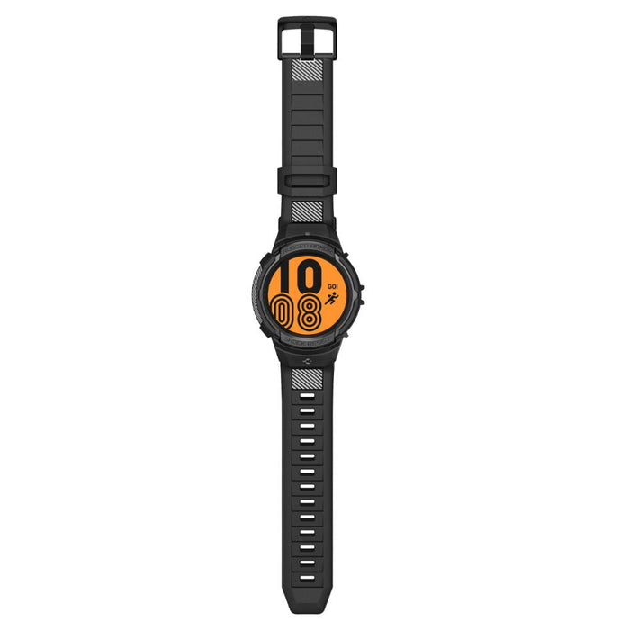 Spigen Rugged Armor Pro Case with Strap for Samsung Galaxy Watch 5 Pro (45mm) - Black - Cell phone cases