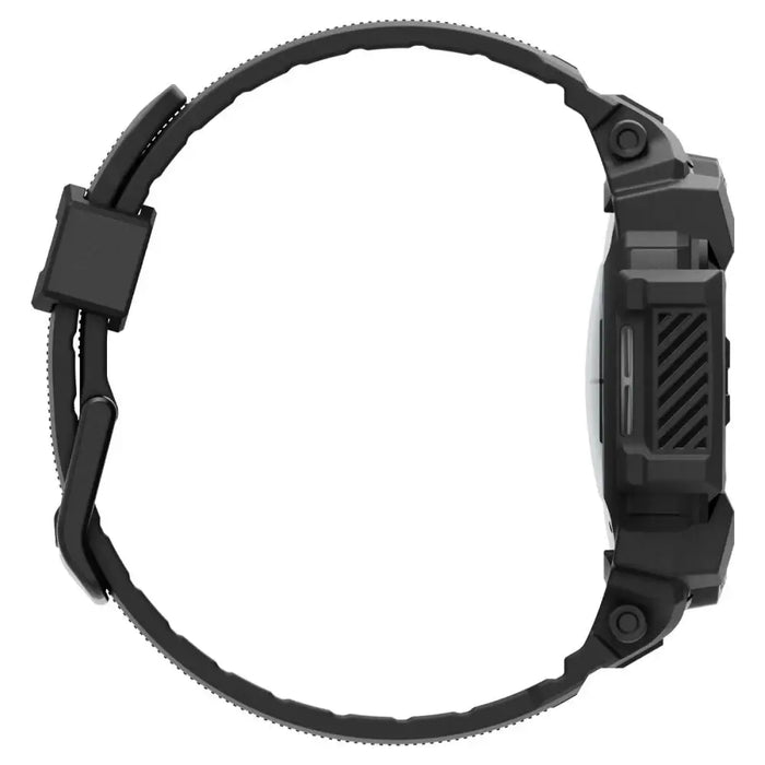Spigen Rugged Armor Pro Case with Strap for Samsung Galaxy Watch 7 (40mm) - Black - Cell phone cases