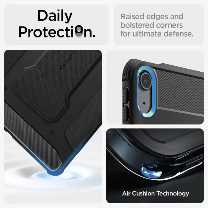 Spigen Rugged Armor Pro iPad Air 13’’ 2024 Case - Black - Cell phone cases and covers<<<HurtelXML