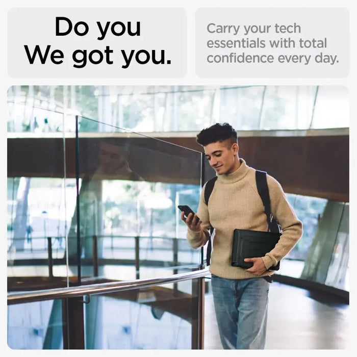 Spigen Rugged Armor Pro iPad Air 13’’ 2024 Case - Black - Cell phone cases and covers<<<HurtelXML